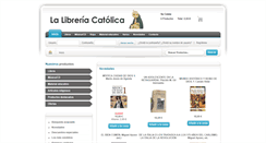 Desktop Screenshot of lalibreriacatolica.com